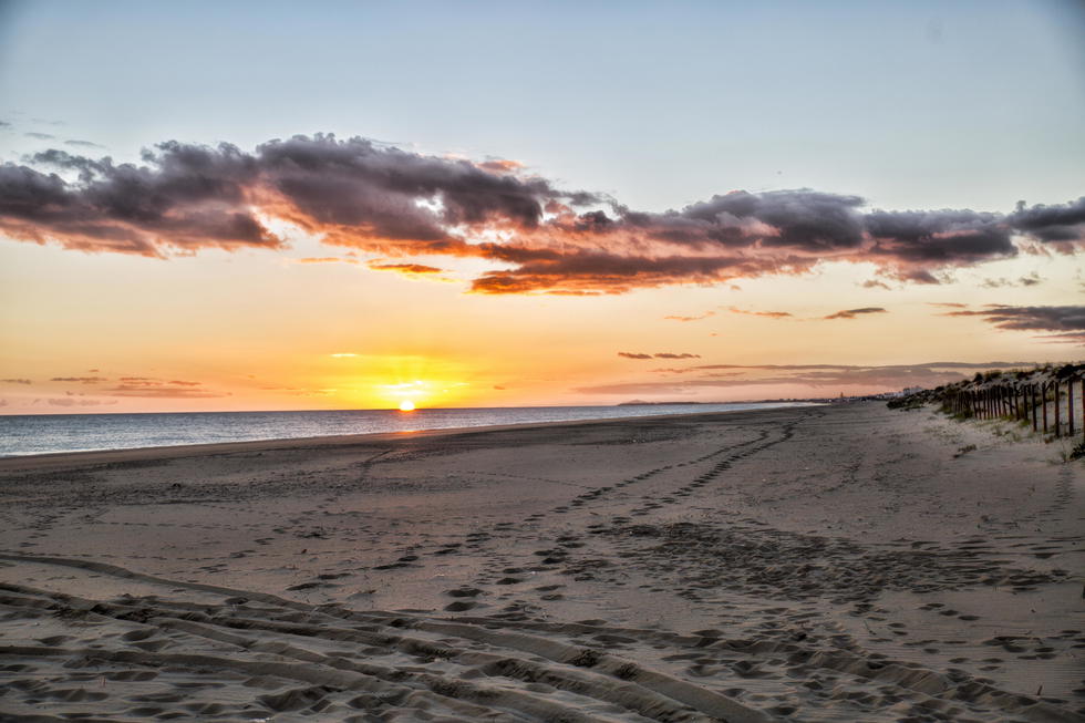 Islantilla playa en Huelva